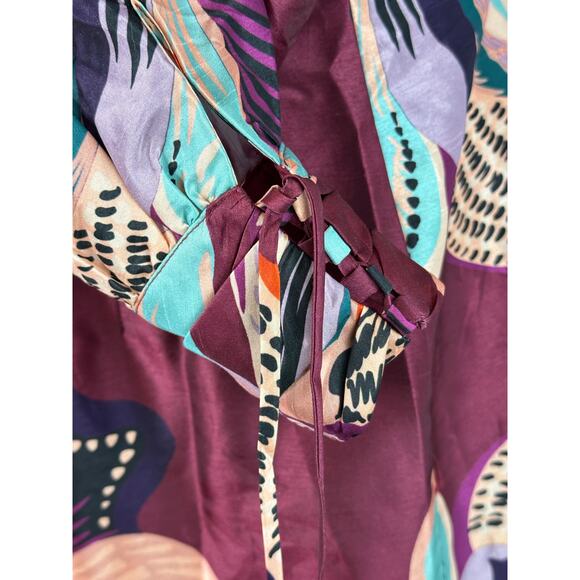 Hutch Deva Long-Sleeve Mini Dress Large - Picture 10 of 13